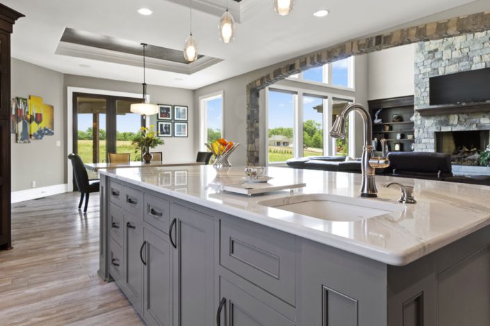 Rustic Open Kitchen Remodel